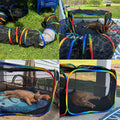 Outdoor Cat Playground Tent & Tunnel