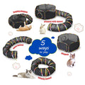 Outdoor Cat Playground Tent & Tunnel