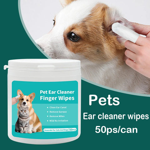 Pet Cleaning Products – Ear Cleaning Wipes for Cats & Dogs