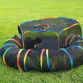 Outdoor Cat Playground Tent & Tunnel