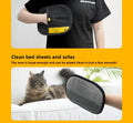 Pet Hair Removal Kit: Sticky Roller, Static Brush & Grooming Gloves - For Cat/Dog Fur on Furniture Car Clothing