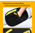Pet Hair Removal Kit: Sticky Roller, Static Brush & Grooming Gloves - For Cat/Dog Fur on Furniture Car Clothing