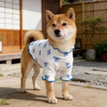 1pc Pet Dog/Cat Clothing, Allover Print With Pink Bow Tie, Breathable & Comfortable Knit Sweater
